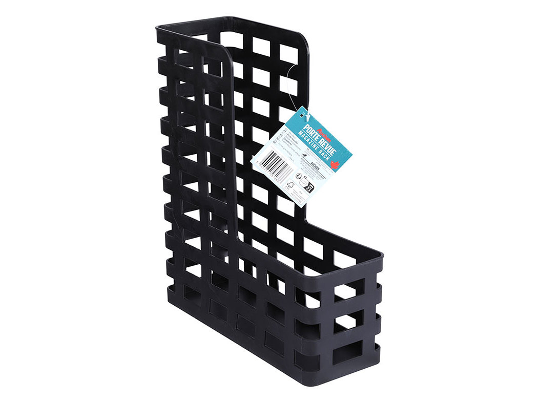 PORTA-REVISTAS AUCHAN PRETO 259×98×305MM