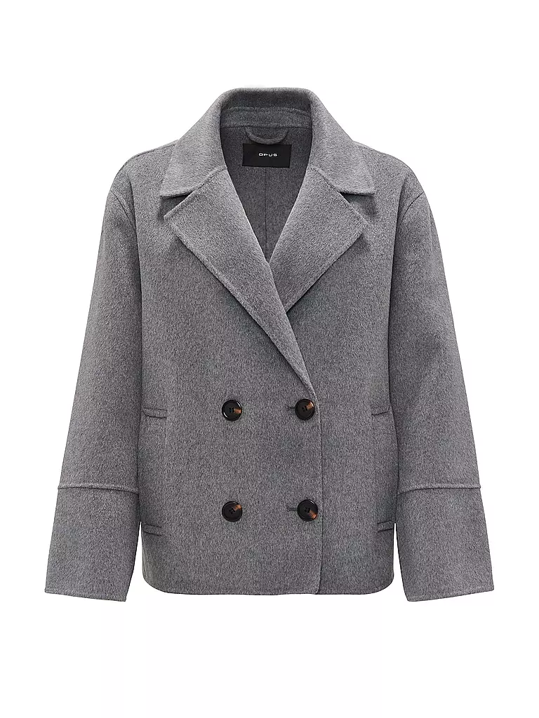 OPUS Jacke Oversized Fit HILNA grau