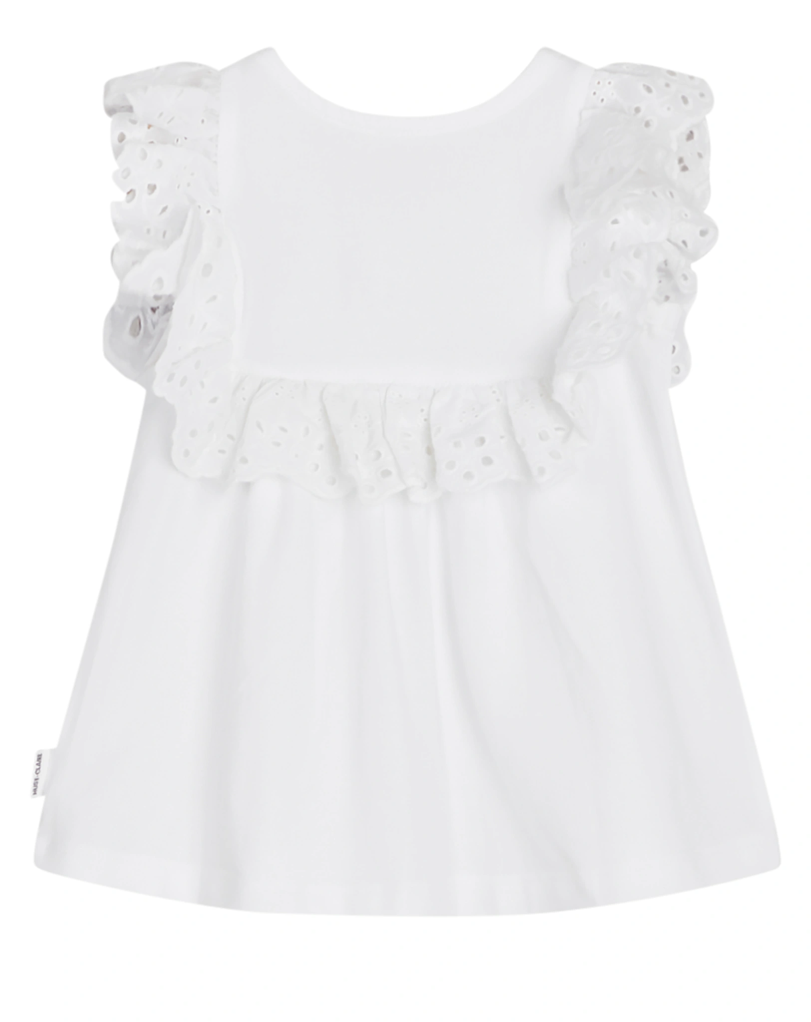 Top ALLISON mit Rüschen in white