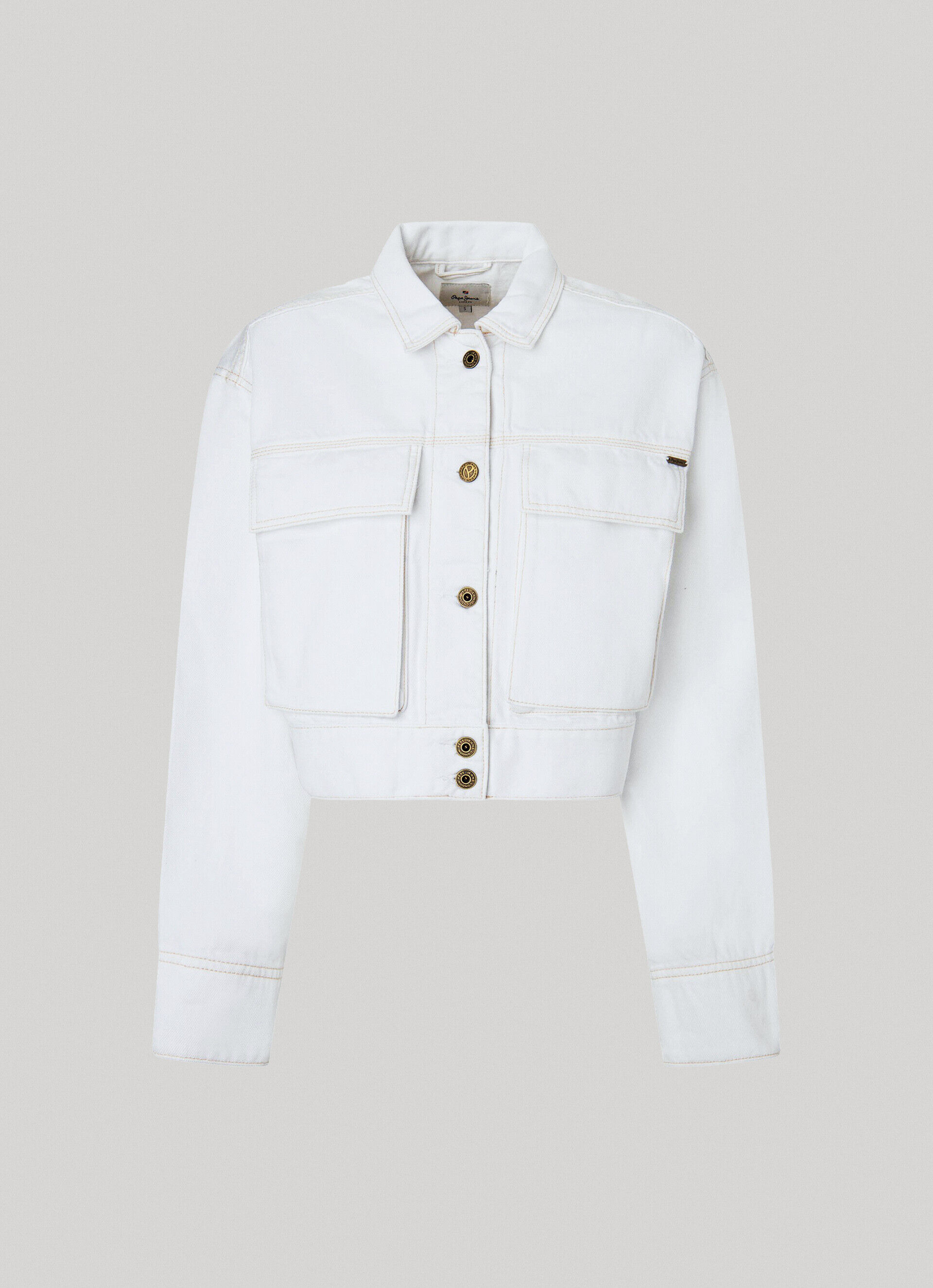 JAQUETA JEANS BOXY