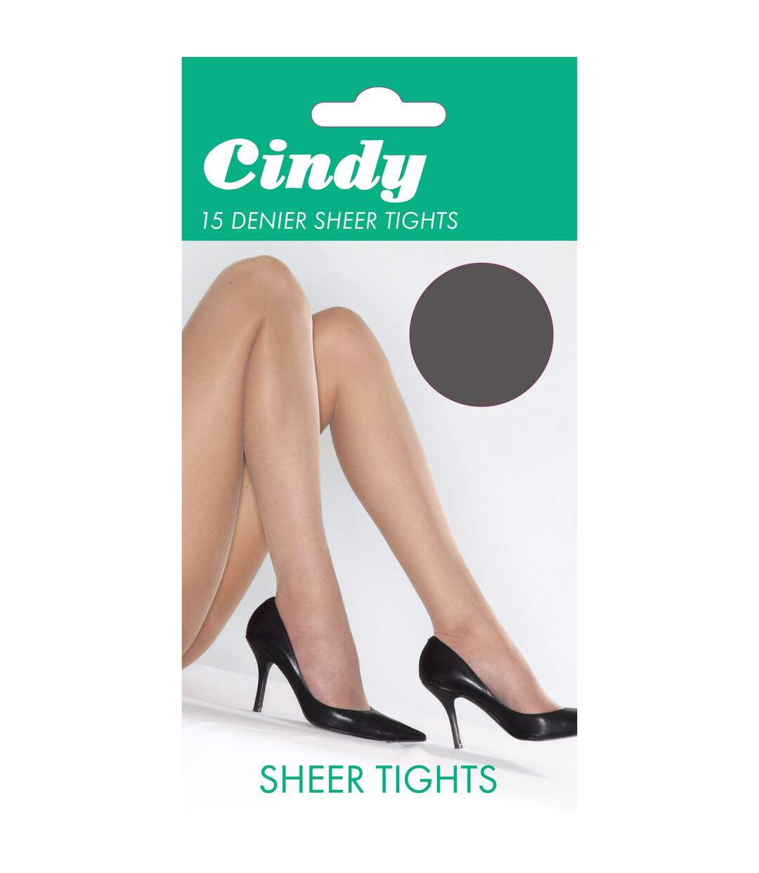 Cindy - Collants satinés 15 deniers (1 paire) - Femme (Orage) - UTLW111