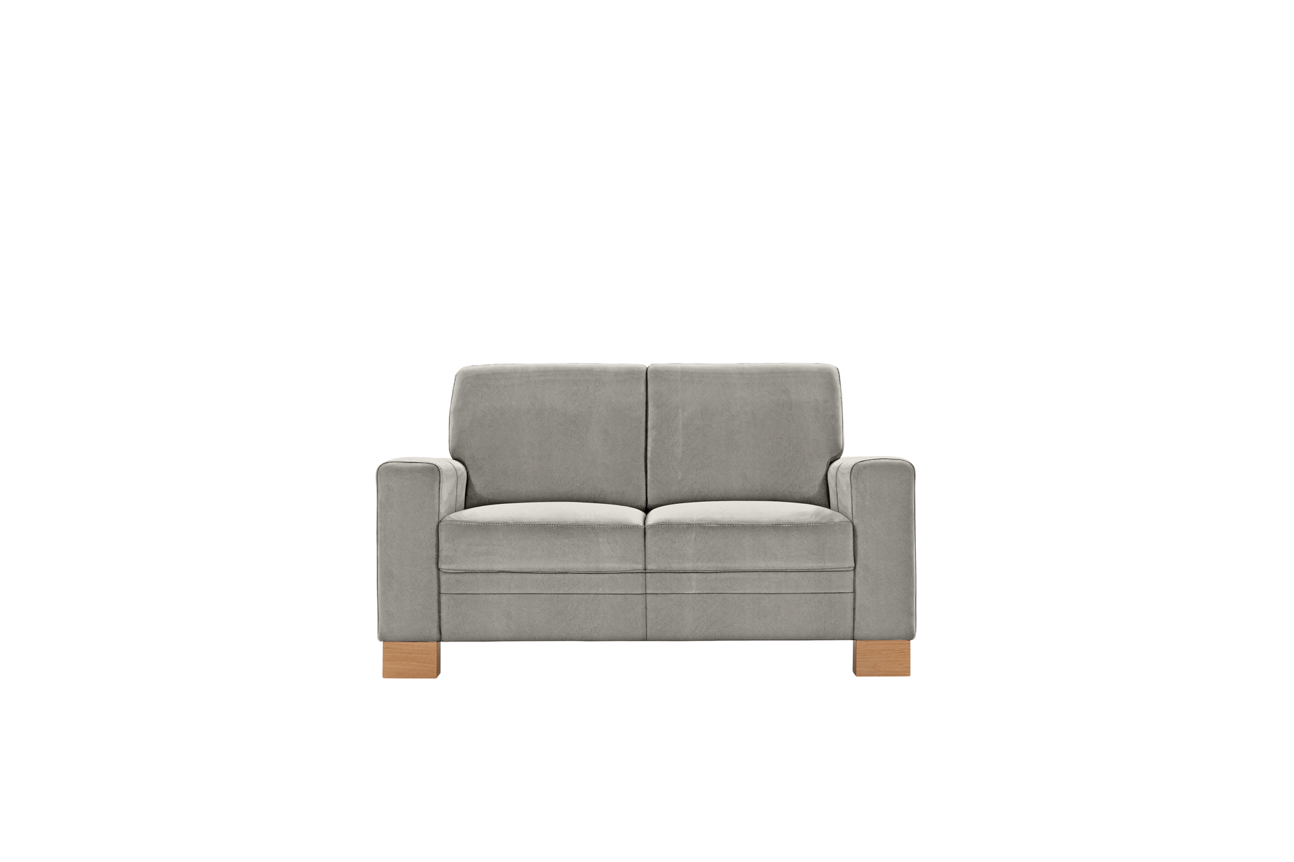 polsterpower 2-Sitzer-Sofa - Saddle alu - Basismodell