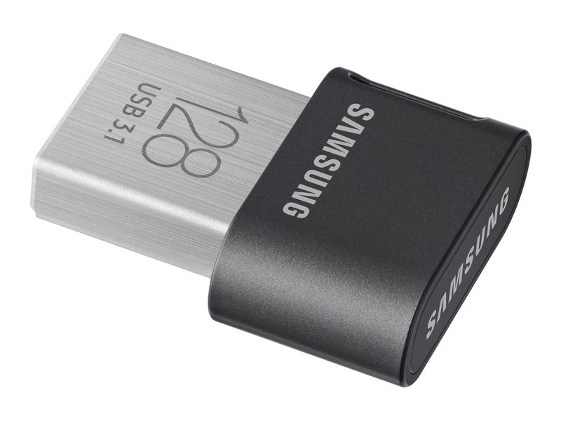 Samsung USB-Stick Fit Plus 128 GB USB-Stick mit 128 GB Speicherkapazität und 400 MB/s Lesegeschwindigkeit
