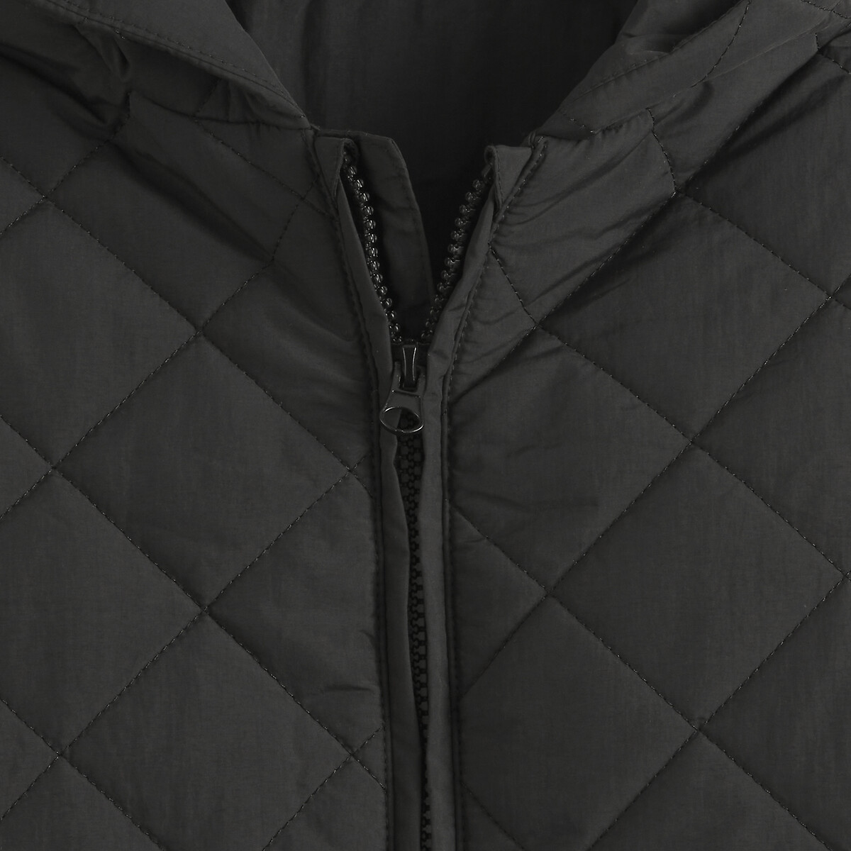 COLEÇÕES LA REDOUTE<br>Jaqueta leve de plumas com capuz