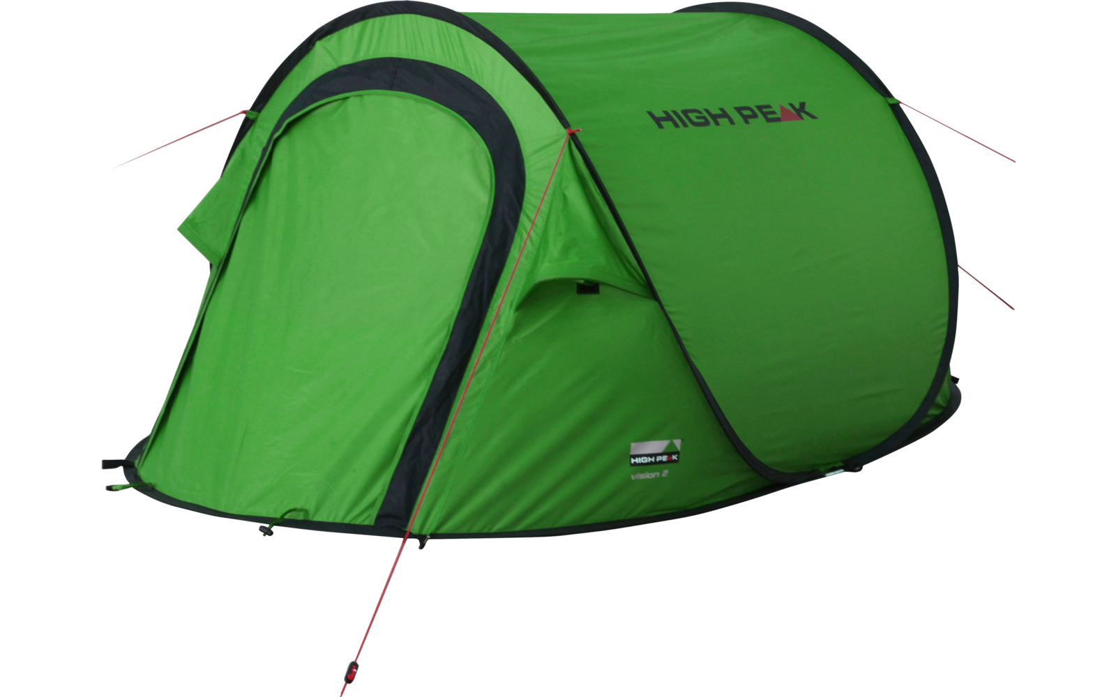 High Peak Vision 3 Einfachdach Pop Up Wurfzelt grün für 3 Personen