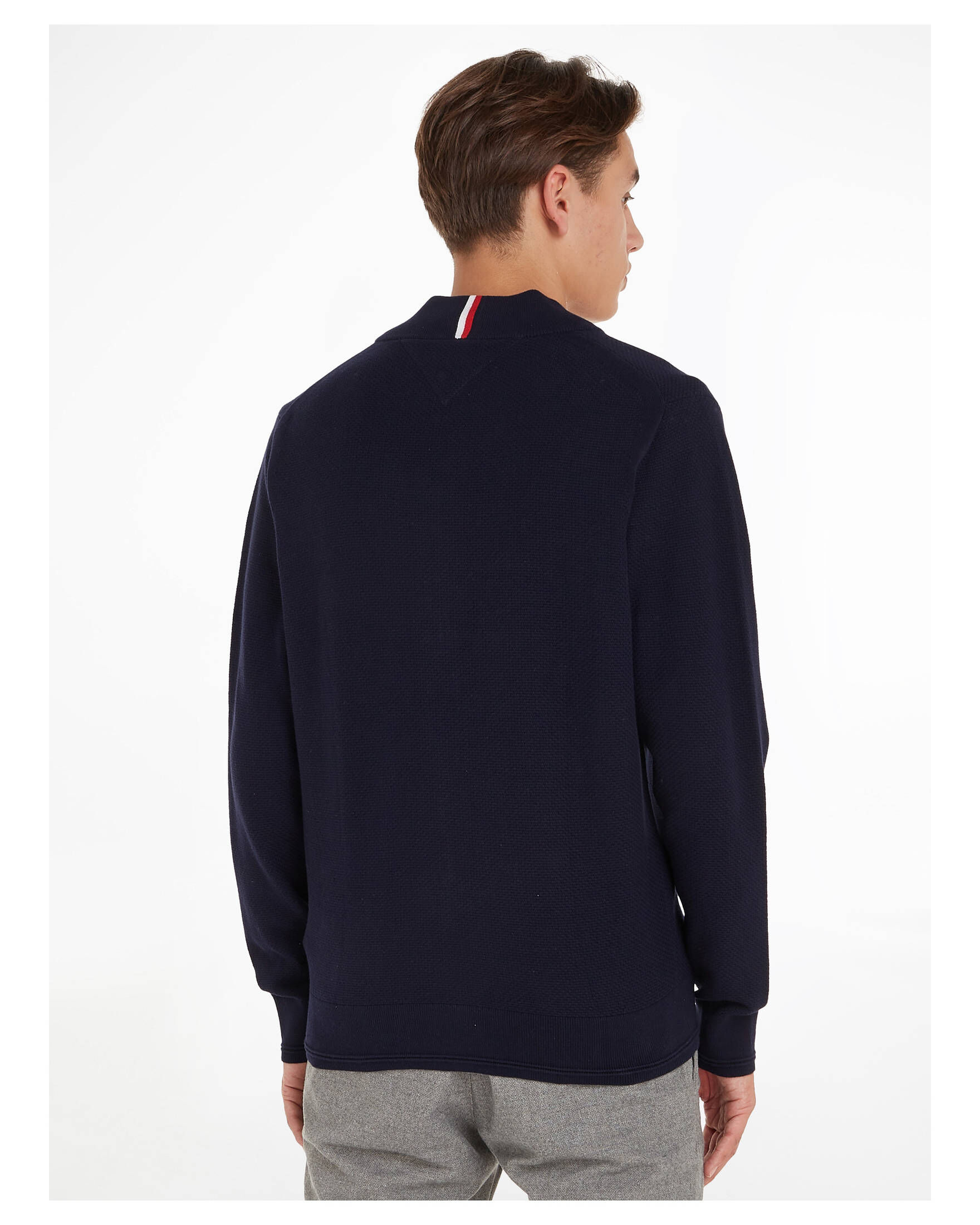 Tommy Hilfiger| Herren Strickjacke mit Reißverschluss