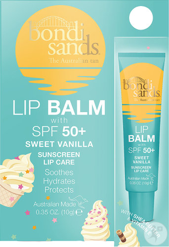 Bondi Sands Baume Solaire Pour Les Lèvres IP50+ Sweet Vanilla 10g