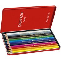 Crayons de couleur SUPRACOLOR,étui métal de 120