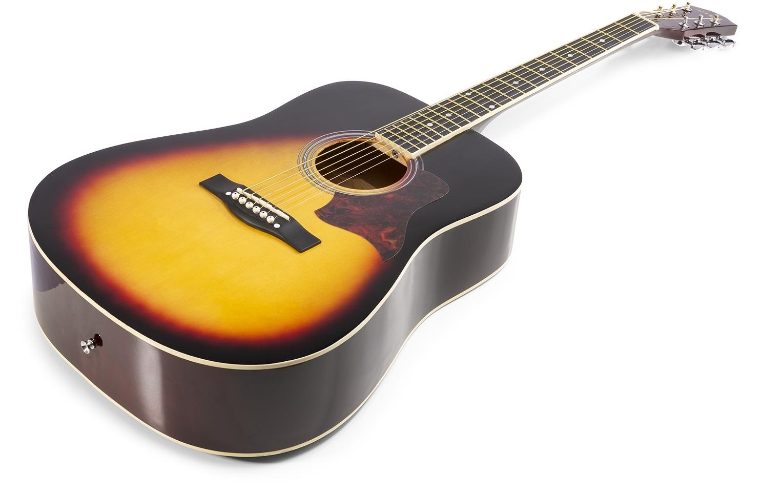 Westerngitarre »SoloJam Set – Sunburst« Holzart: Linde, Palisander
