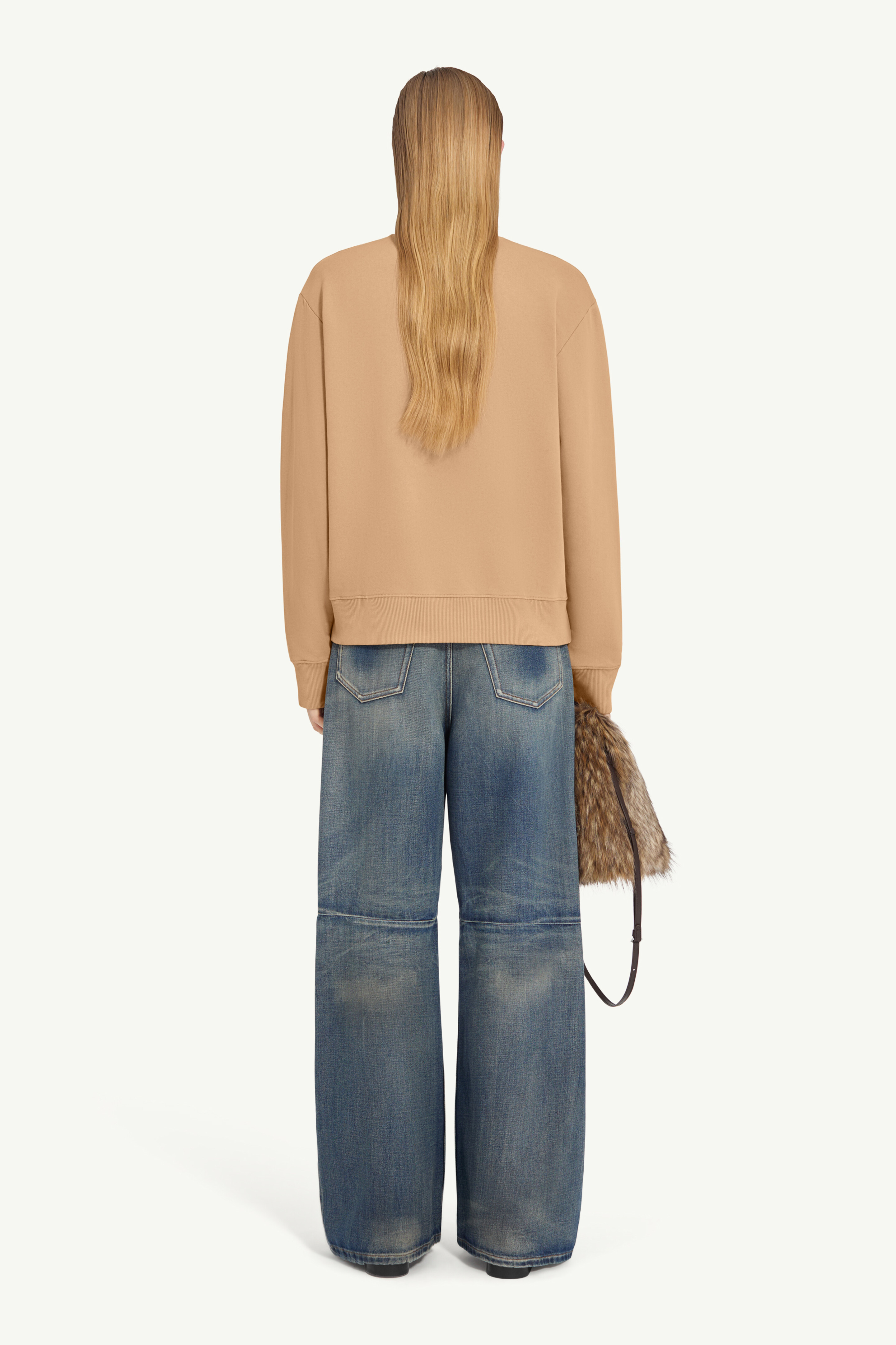 Sweat-shirt en coton pour femme | MM6