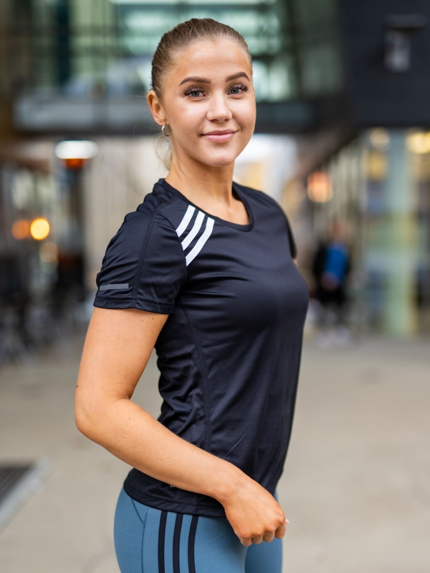 Run It Tee 3 Stripes