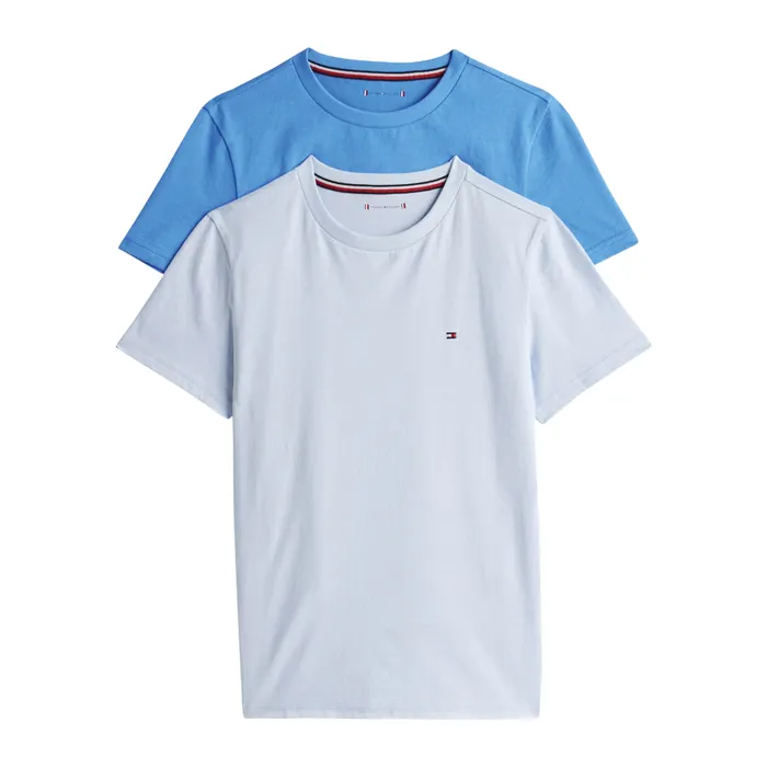 Tommy Hilfiger Cotton Crew Neck T-shirt Junior (2-pack)