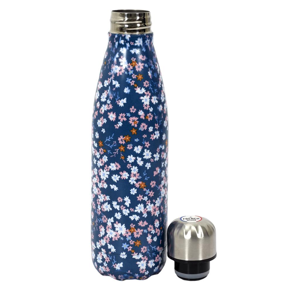 BOUTEILLE DE TRANSPORT ISOTHERME FLEURIE 50CL