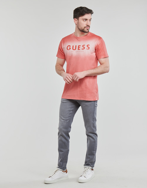 Guess - FRANTIC CN SS TEE - Rouge