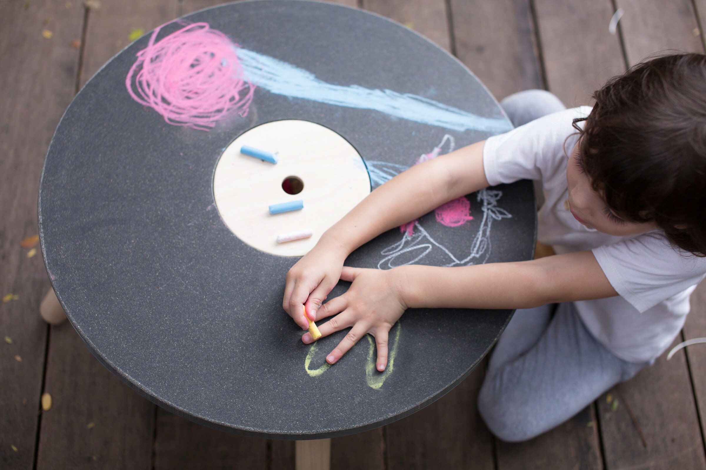 PlanToys Runder Tisch
