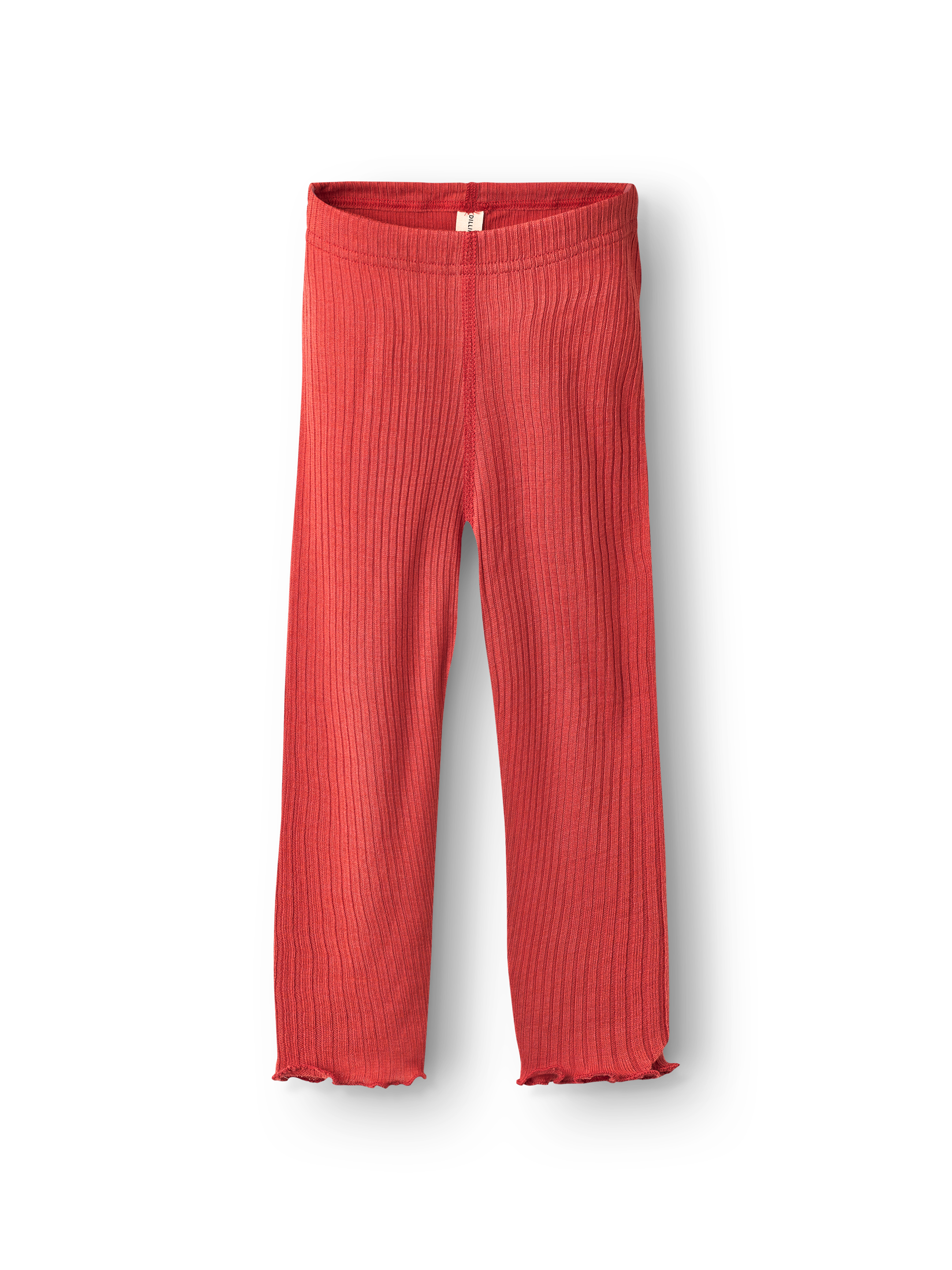 Legging met ruches van merinowol voor baby's