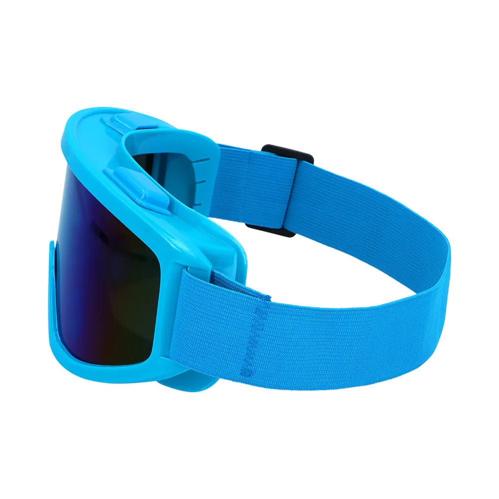 Blauwe Skibril