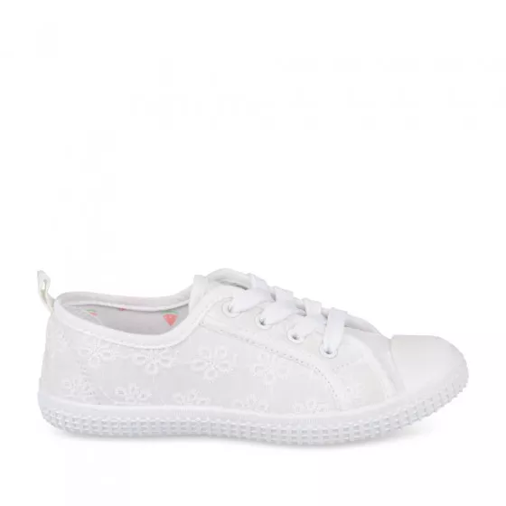 Baskets BLANC LOVELY SKULL