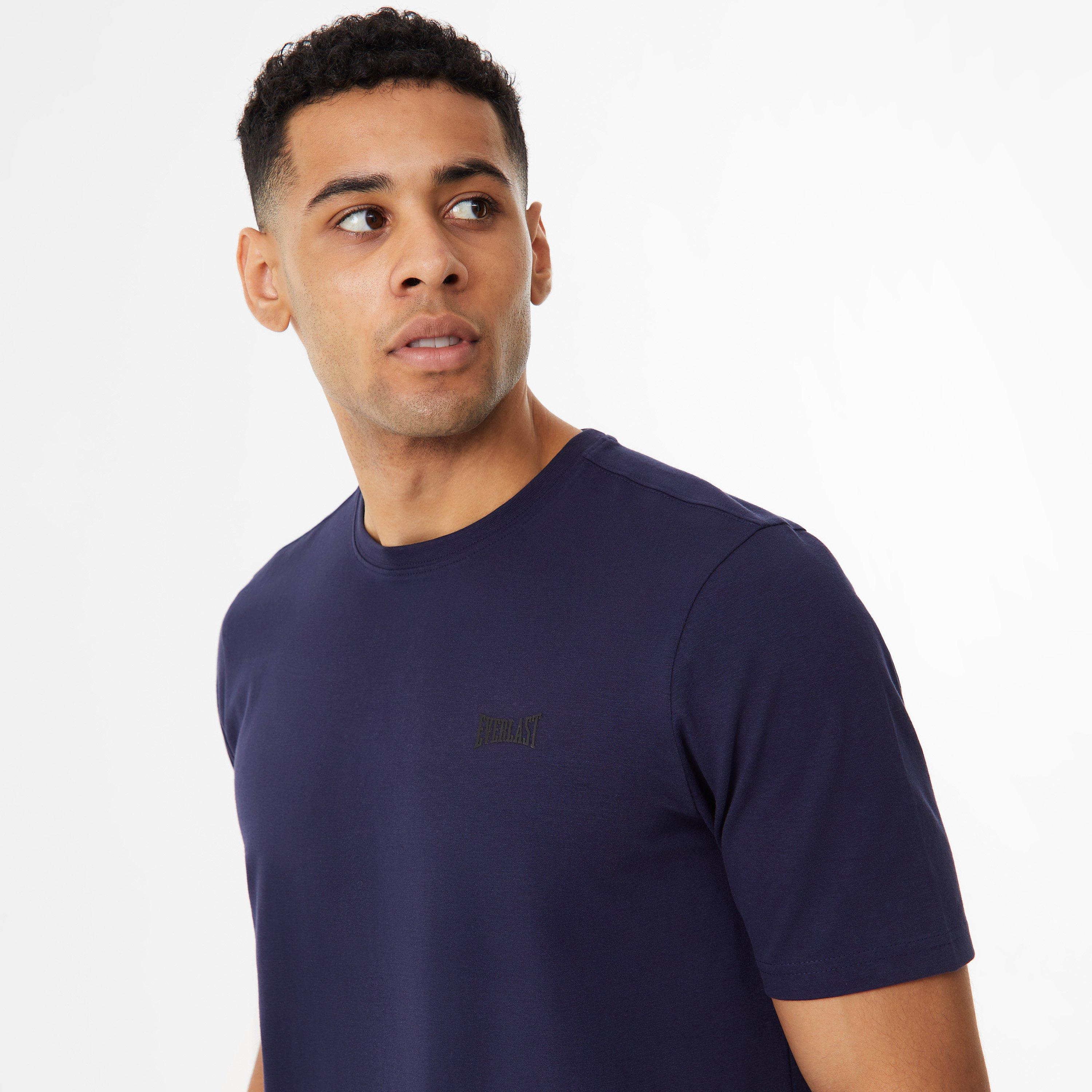 Everlast Essential Logo Jersey T Shirt Mens