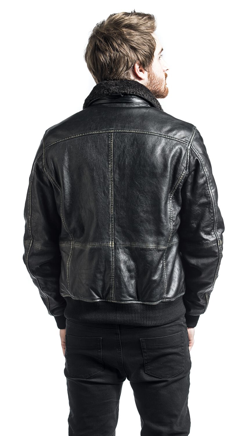Maic Slim Fit LROV W | Gipsy Veste en cuir