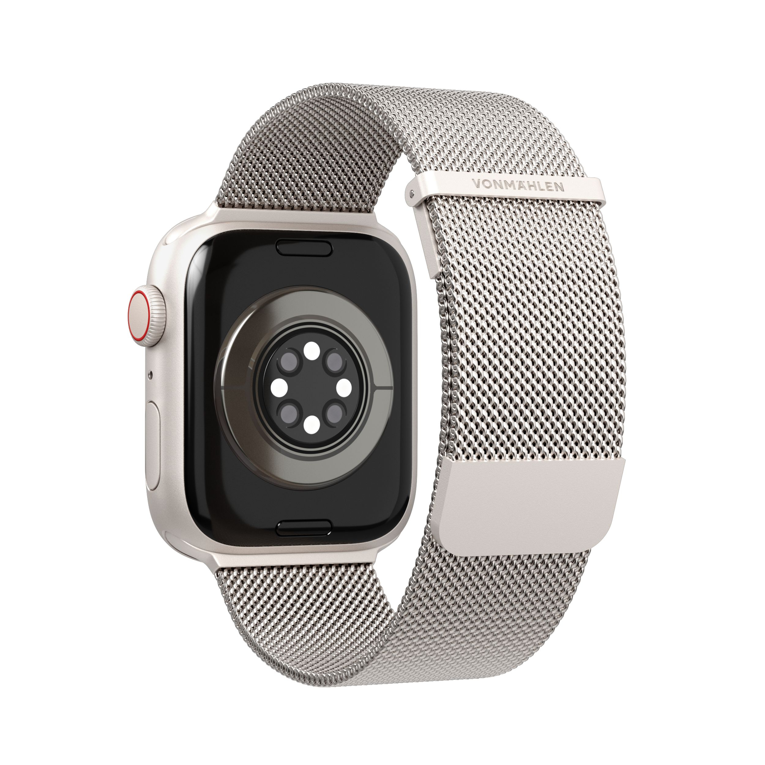 Milanese Loop 2 Apple Watch (42/41/40/38 mm) Edelstahl Armband (AWS00181) (Gelenkumfang: 130-200mm) - Champagne