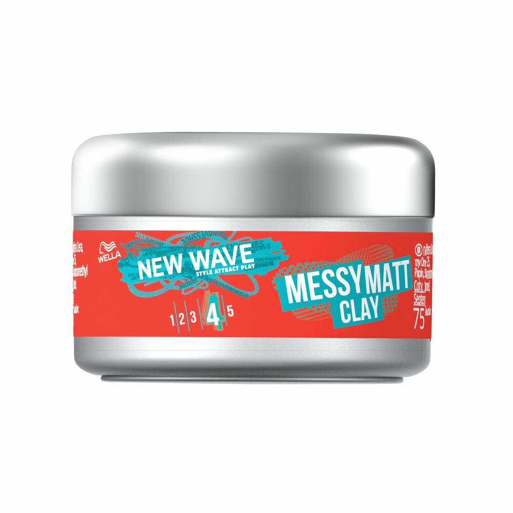 Wella New Wave Ultra Effect Go Matt Clay75 ml