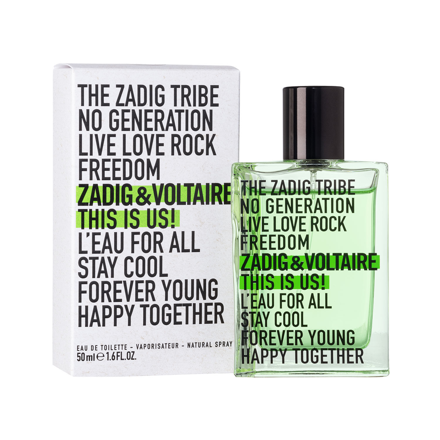 Zadig & Voltaire This is Us Eau de Toilette, 50 ml
