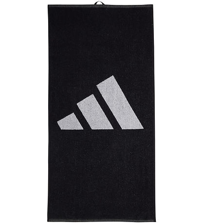 adidas Performance Handtuch - 100 x 50 cm - Schwarz/Weiß