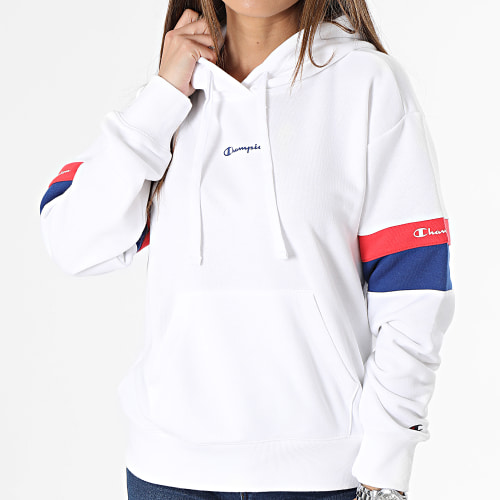 Sweat Capuche Femme 116222 Blanc