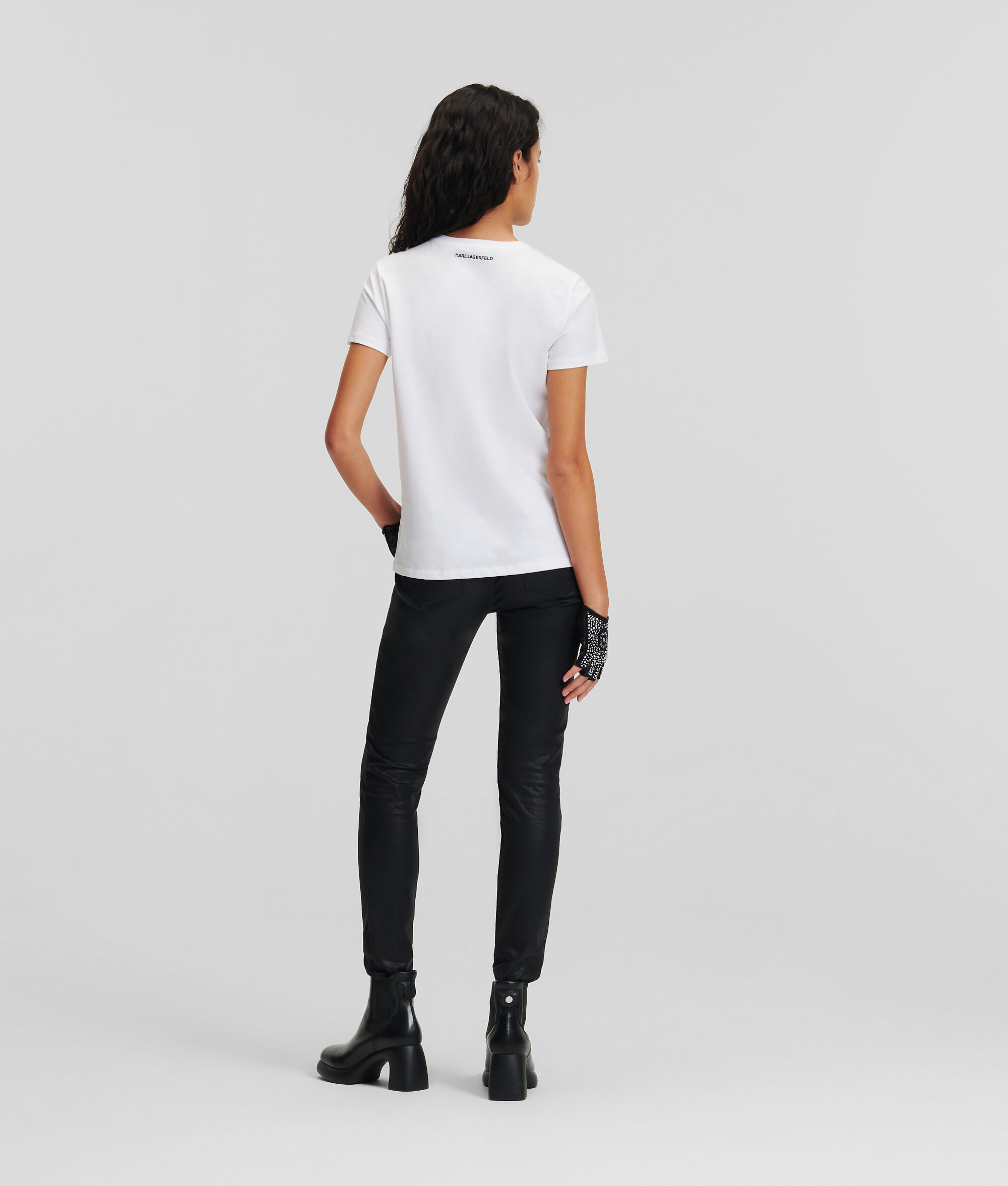 T-SHIRT K/IKONIK CHOUPETTE EN STRASS