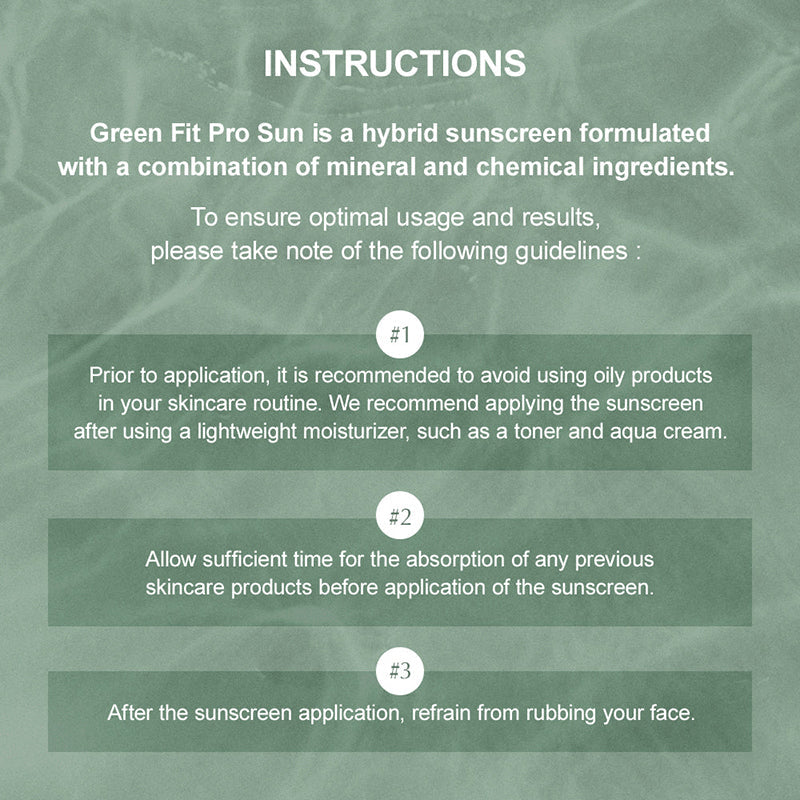Green Fit Pro Sun (Expiring 6/6/2026)