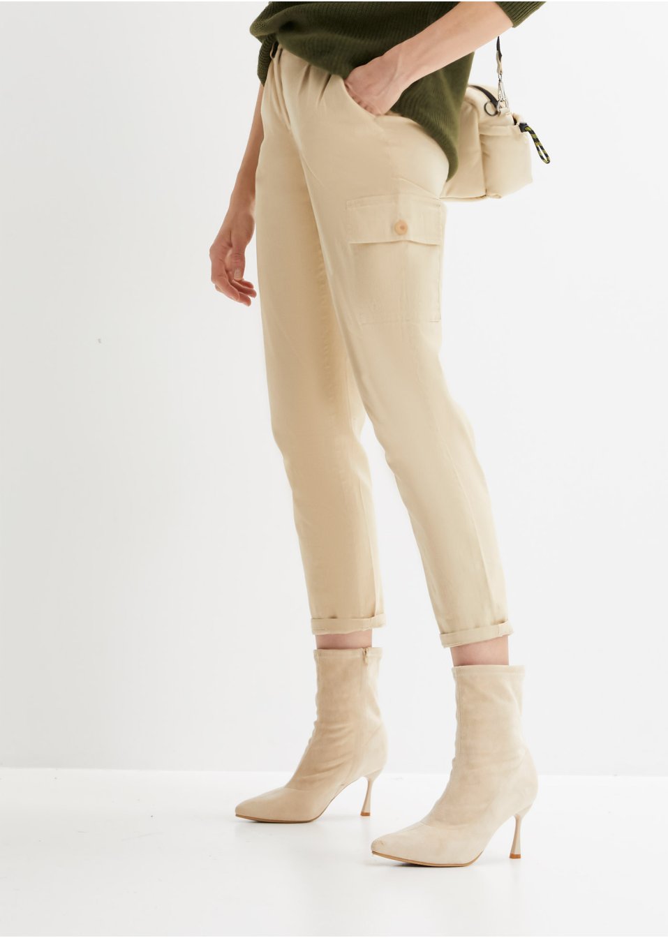 Pantalon cargo en twill