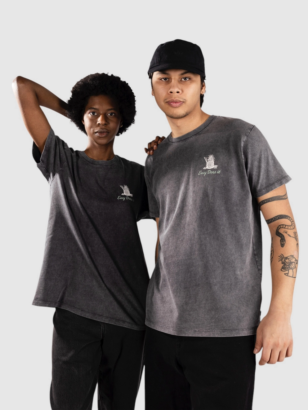 Katin USA Pina T-Shirt black sand wash