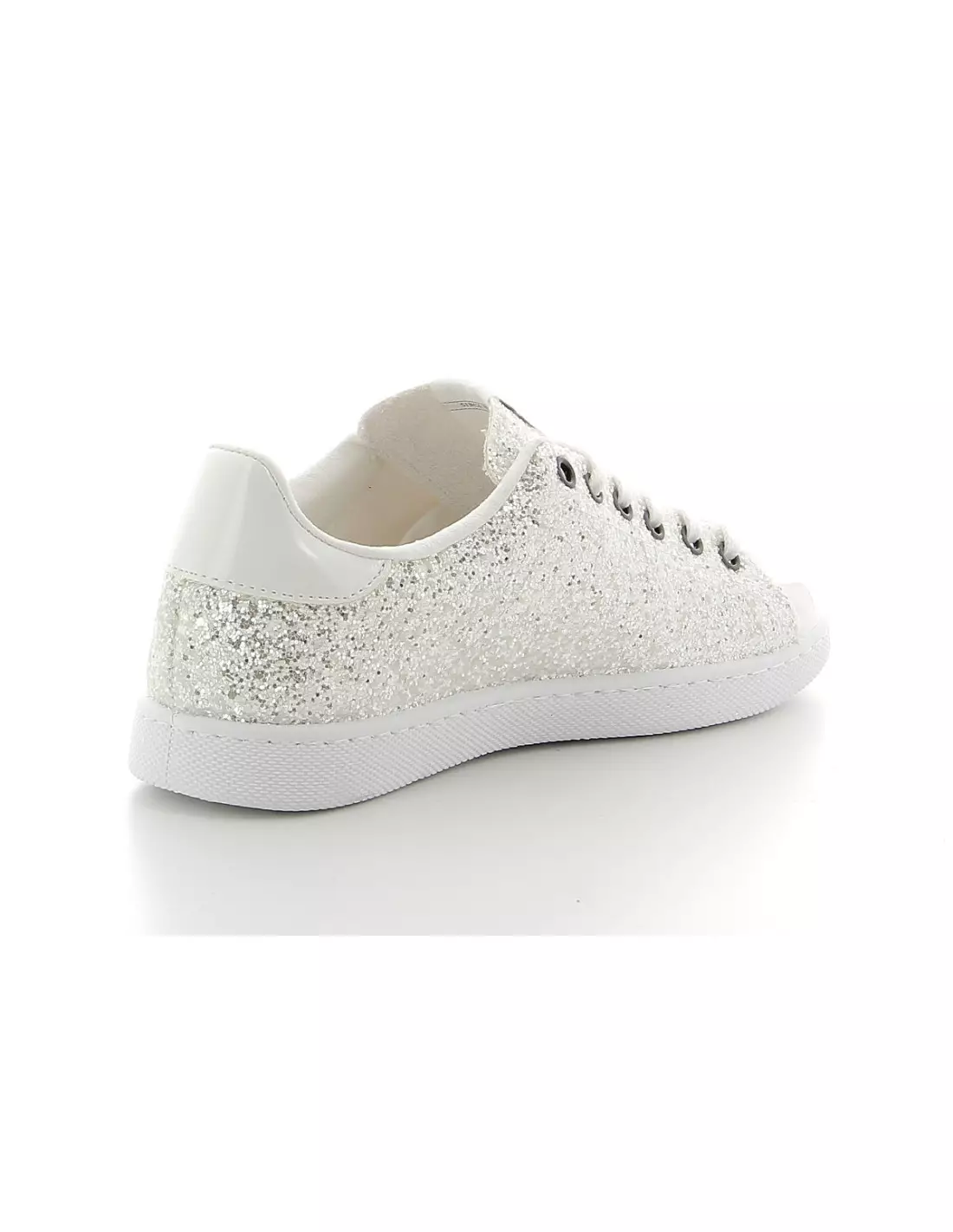 VICTORIA TENNIS GLITTER 112558 - Baskets Blanc