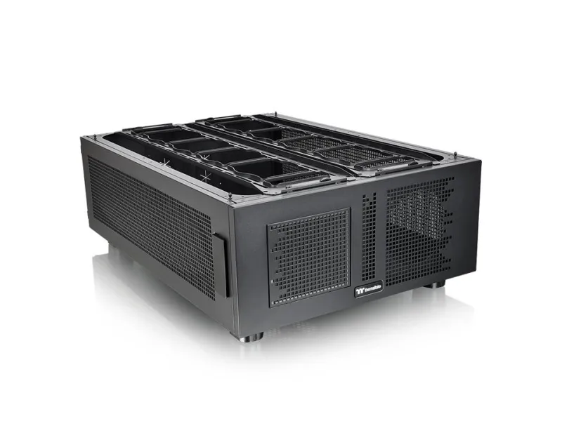 Thermaltake Core P200, PC, SPCC, Sort, 120,140,200 mm, Thermaltake W200, 475 mm