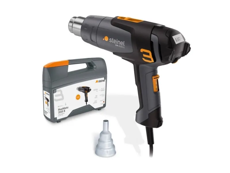 Steinel 089566 HEISSLUFTGEBLAESE HM 2020 E KF Varmluftsblæser Kuffert 2000 W