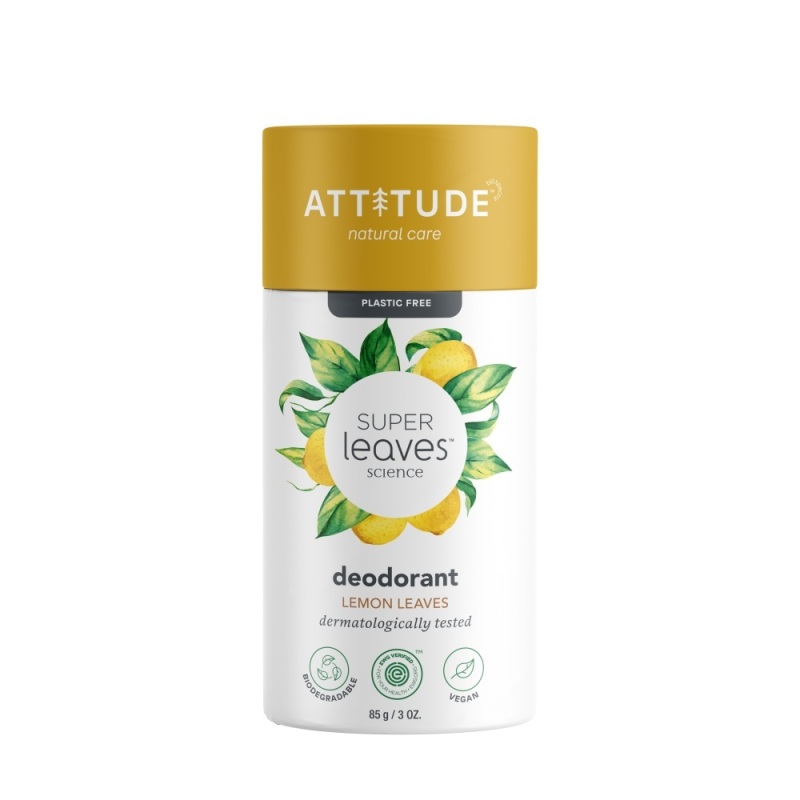 Attitude Deodorant Super Leaves Lemon 85 G