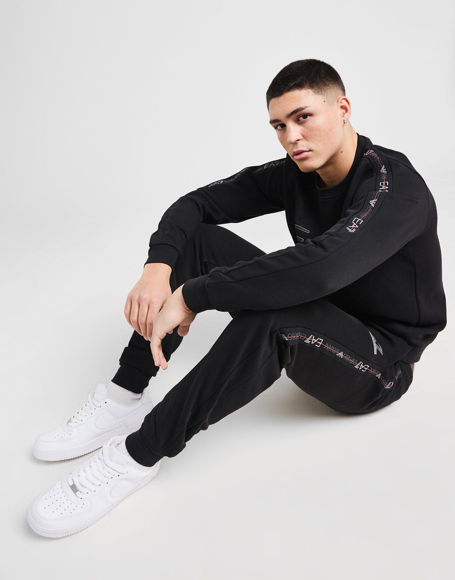 EA7 Emporio Armani Pantalon de jogging Tape Homme
