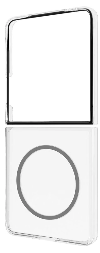 Galaxy Z Flip7 Hardcase Hülle Clear Magnetic Case (GP-FFF766YCATW) - Transparent