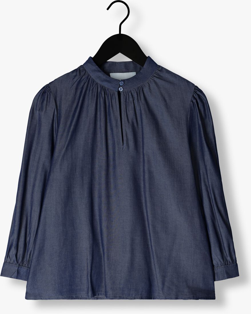 MINUS blauwe minus blouse kelsy 3/4 sleeve blouse
