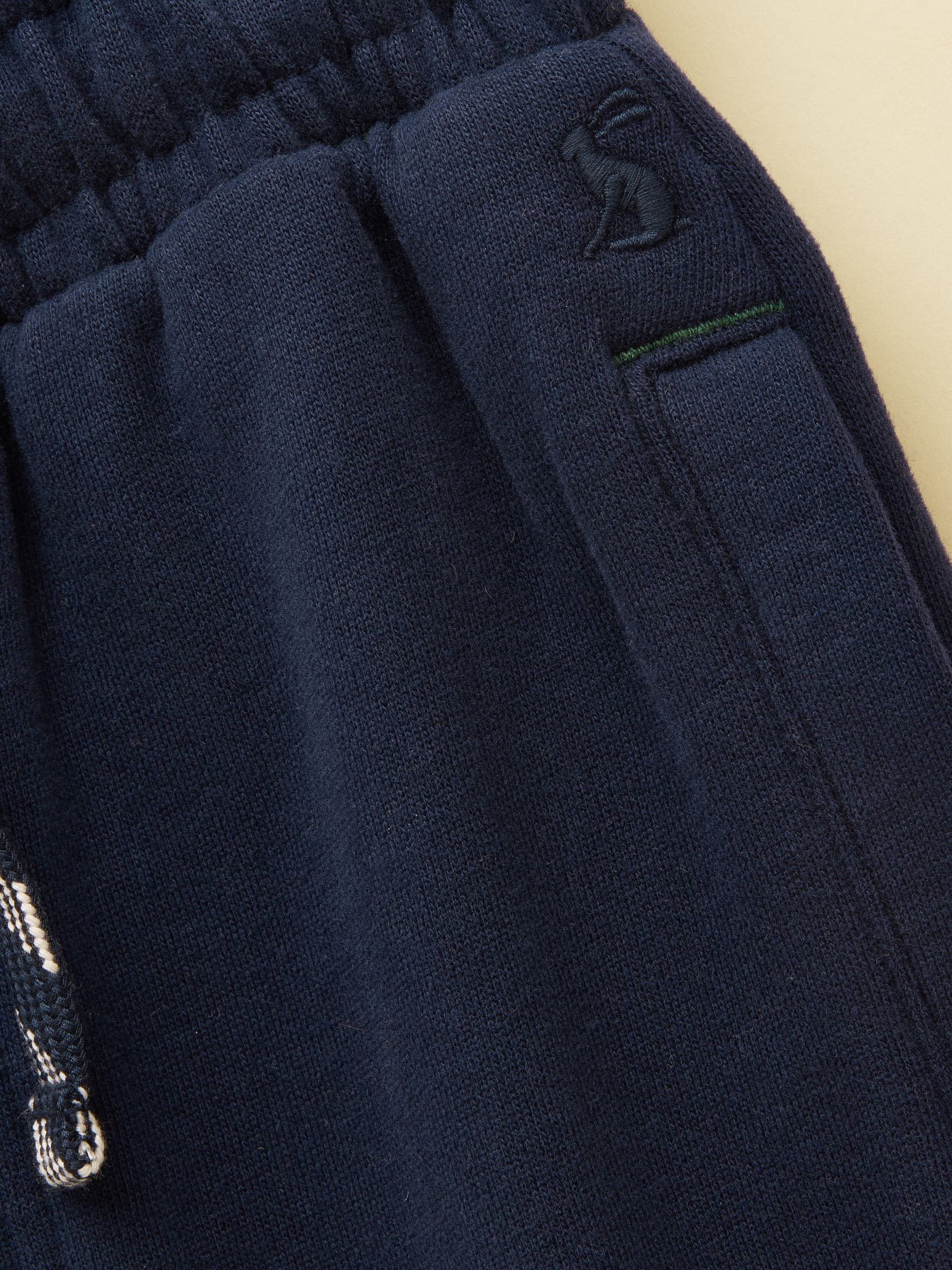 Groen/blauw - Joules - Ted - Joggingbroek met boorden