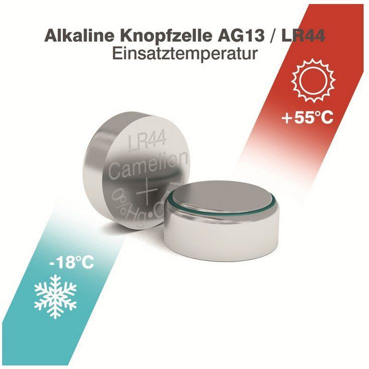 Camelion Alkaline 0% Mecury AG13 1,5V blister 10