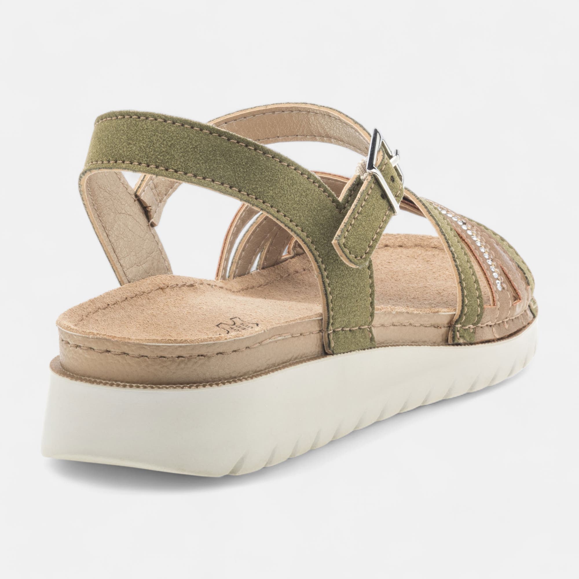 Sandales Femme kaki