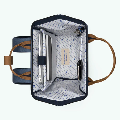 Sac à dos Adventurer Large Paris bleu chiné
