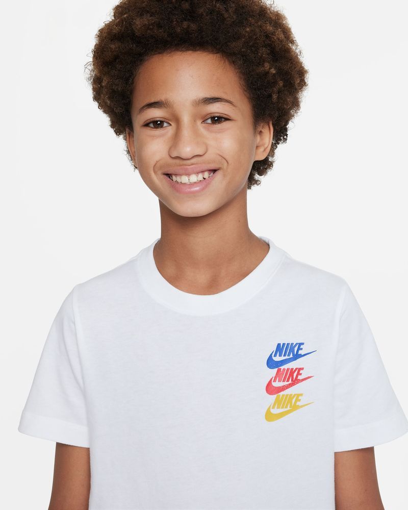 T-shirt Nike Sportswear Blanc pour enfant