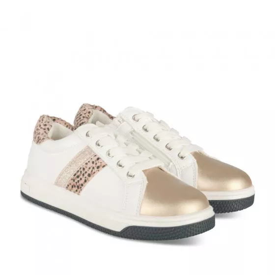 Baskets BLANC LOVELY SKULL