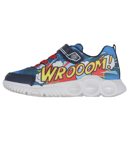Geox Blinkschuhe - J Wroom - Royal/Ed