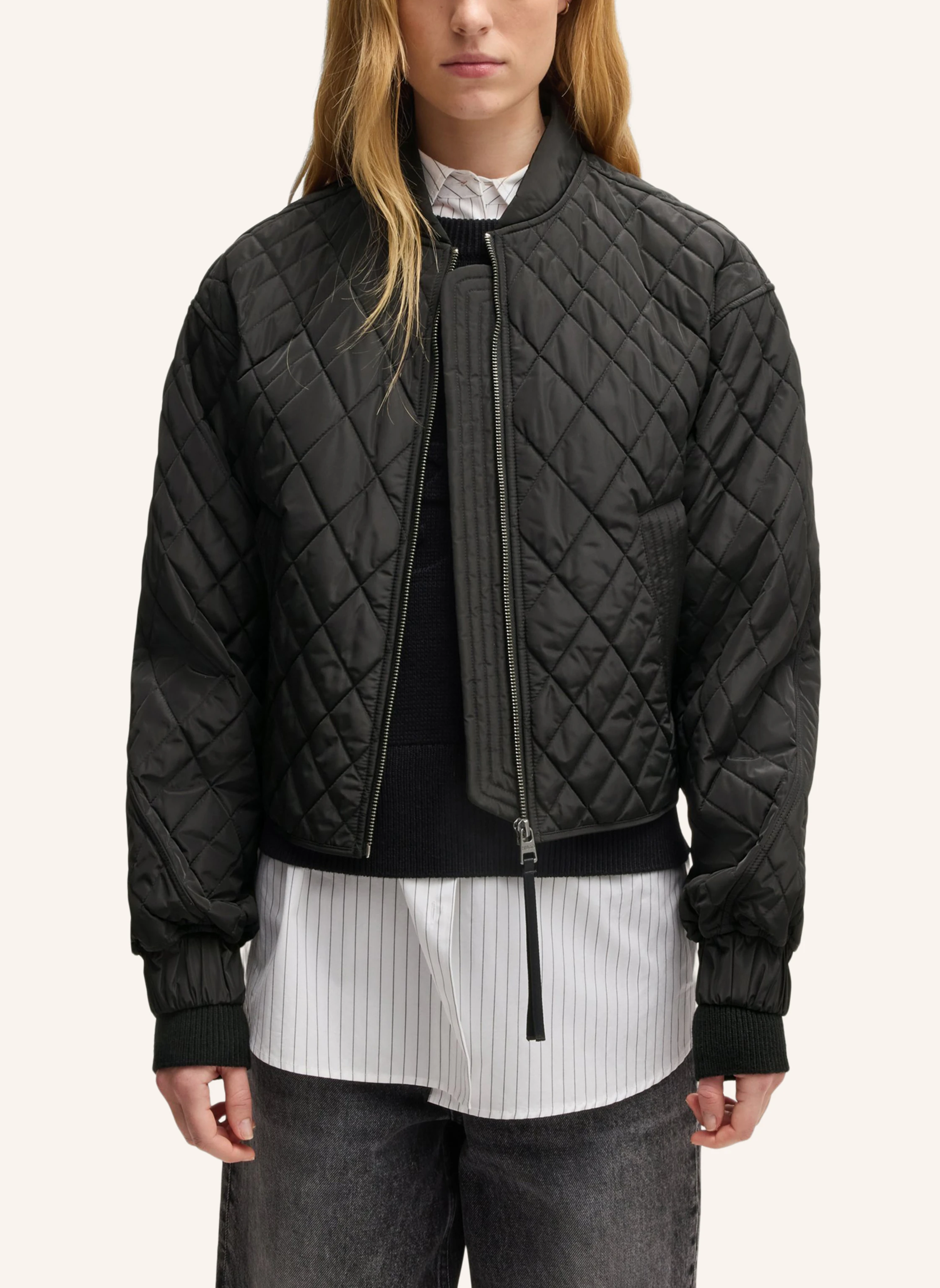HUGO Casual Jacke FULAN-1 Relaxed Fit