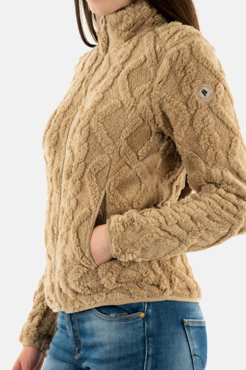 Gilets cardigans sun valley dabern 1005 sable