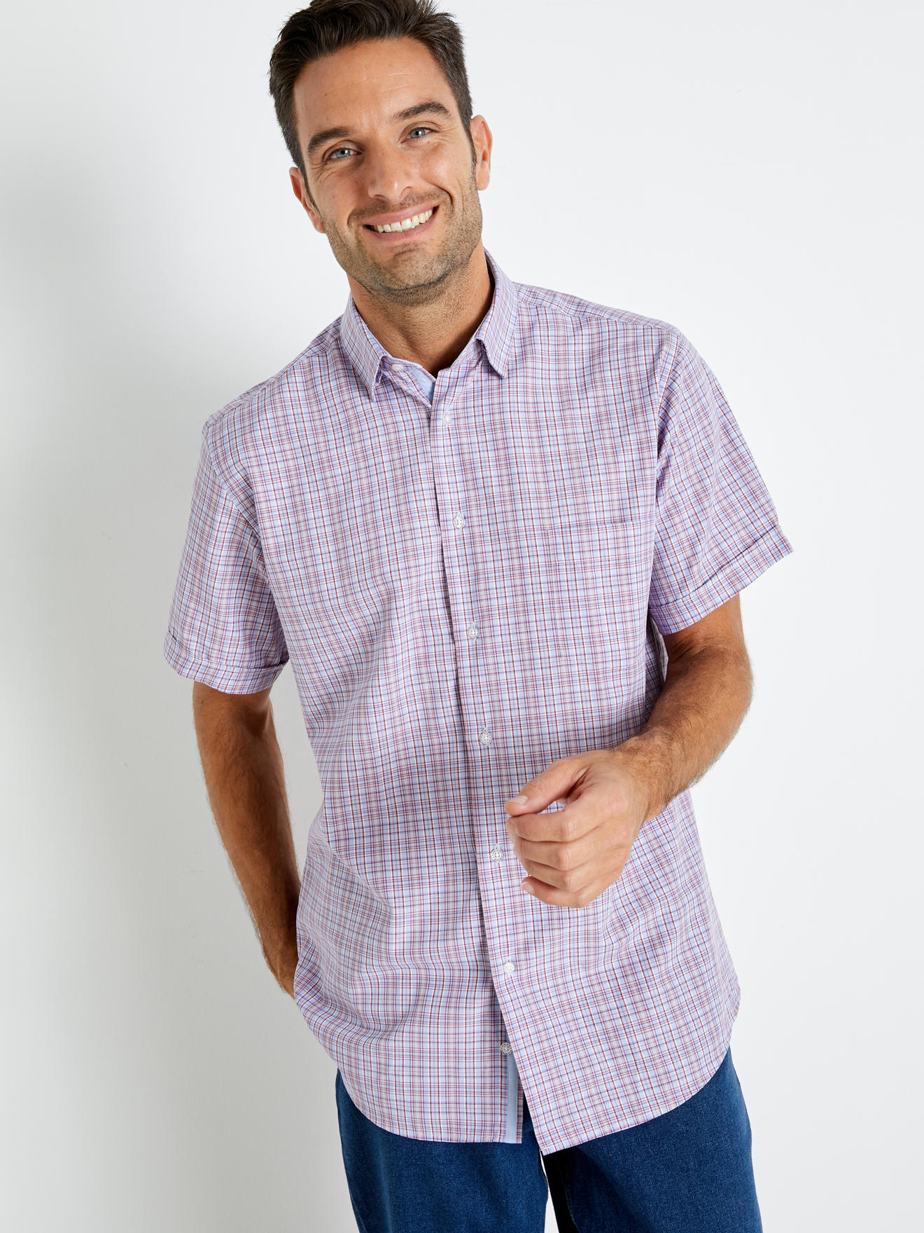 Chemise à carreaux Eminence